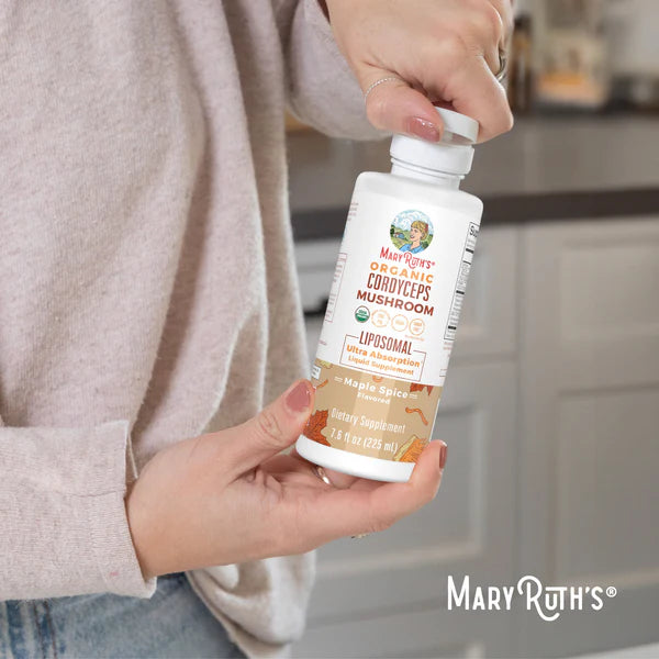 MaryRuth's Organic Cordyceps Mushroom Liposomal 7.6 oz