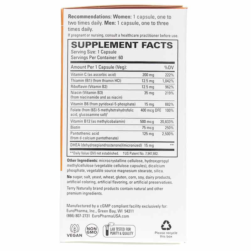 Terry Naturally Cortisol Rescue 60 Capsules