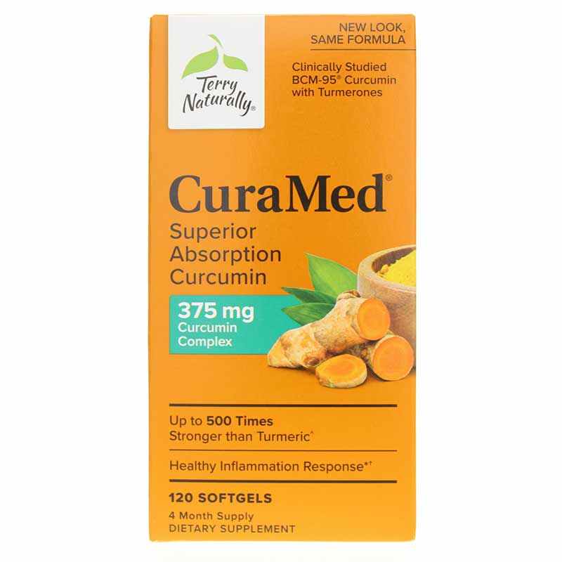 Terry Naturally CuraMed 375 mg 120 Softgels
