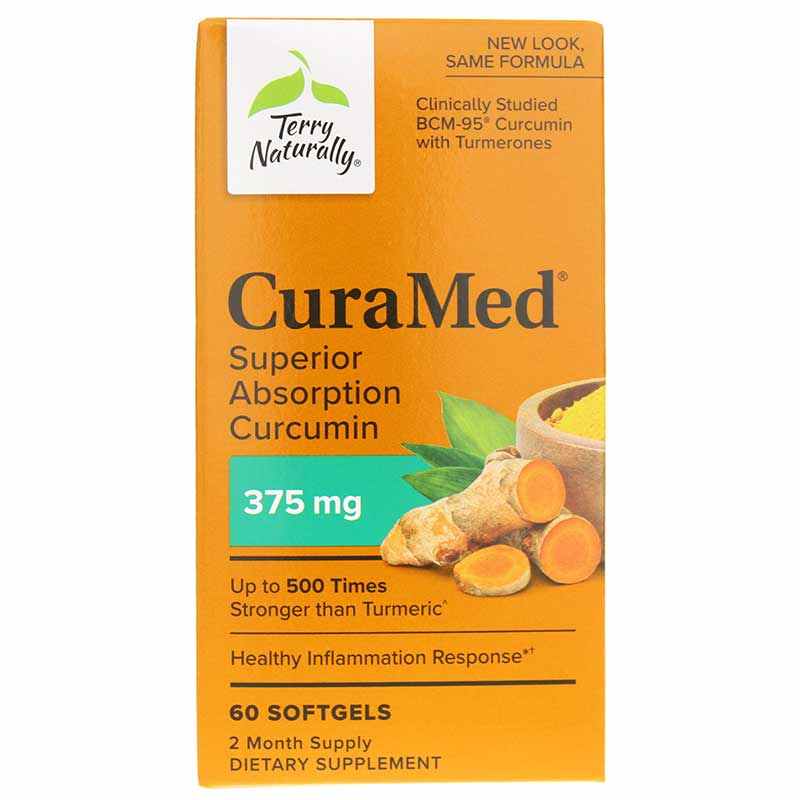Terry Naturally CuraMed 375 mg 60 Softgels