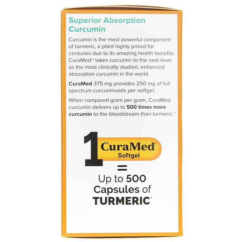 Terry Naturally CuraMed 375 mg 60 Softgels