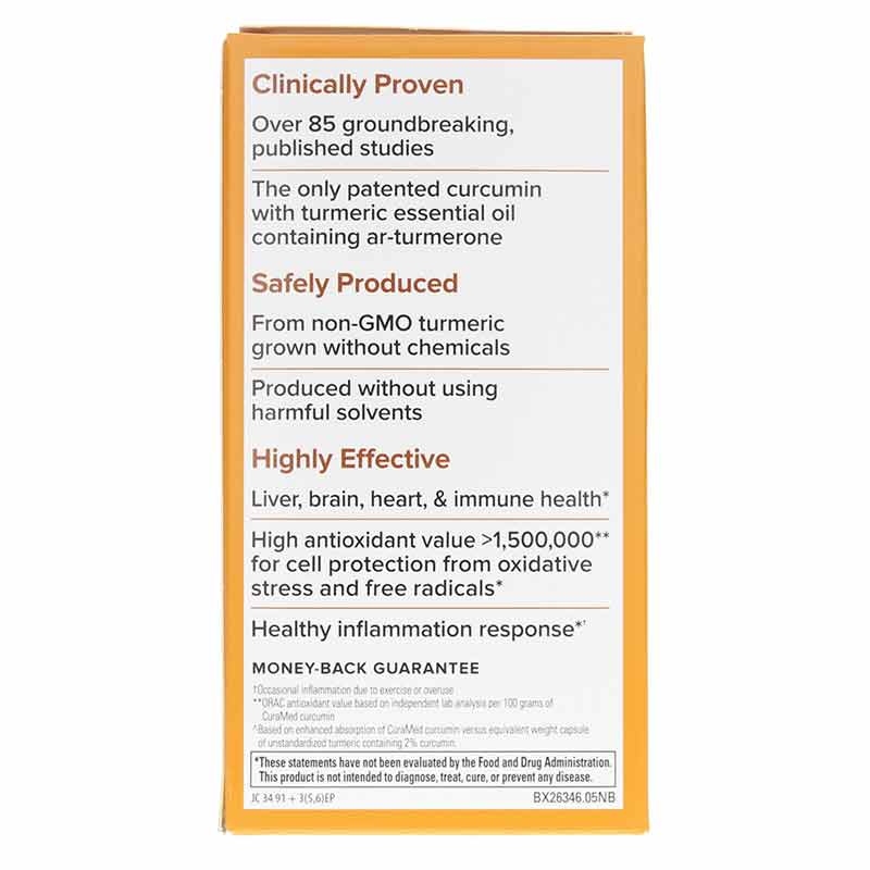 Terry Naturally CuraMed Curcumin 500 mg 60 Capsules