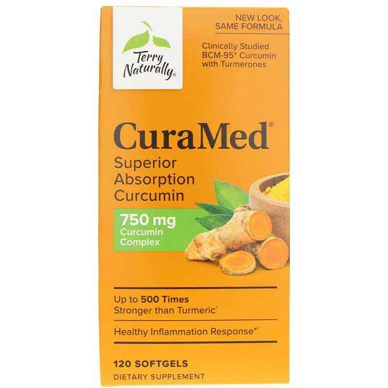 Terry Naturally CuraMed 750 mg 120 Softgels