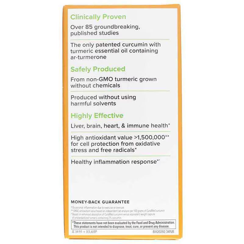 Terry Naturally CuraMed 750 mg 120 Softgels
