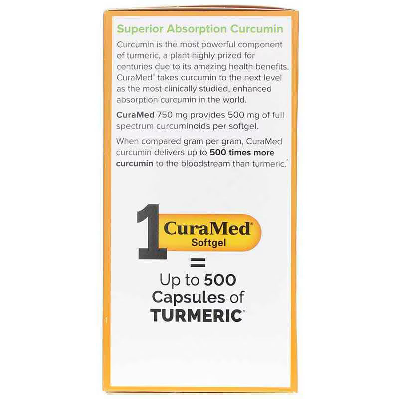 Terry Naturally CuraMed 750 mg 120 Softgels