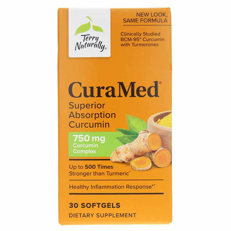 Terry Naturally CuraMed 750 mg 30 Softgels
