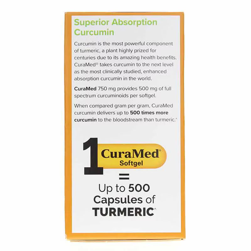 Terry Naturally CuraMed 750 mg 30 Softgels