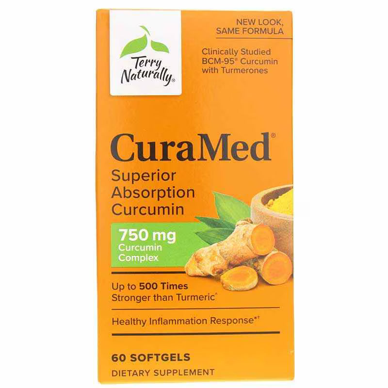 Terry Naturally CuraMed 750 mg 60 Softgels