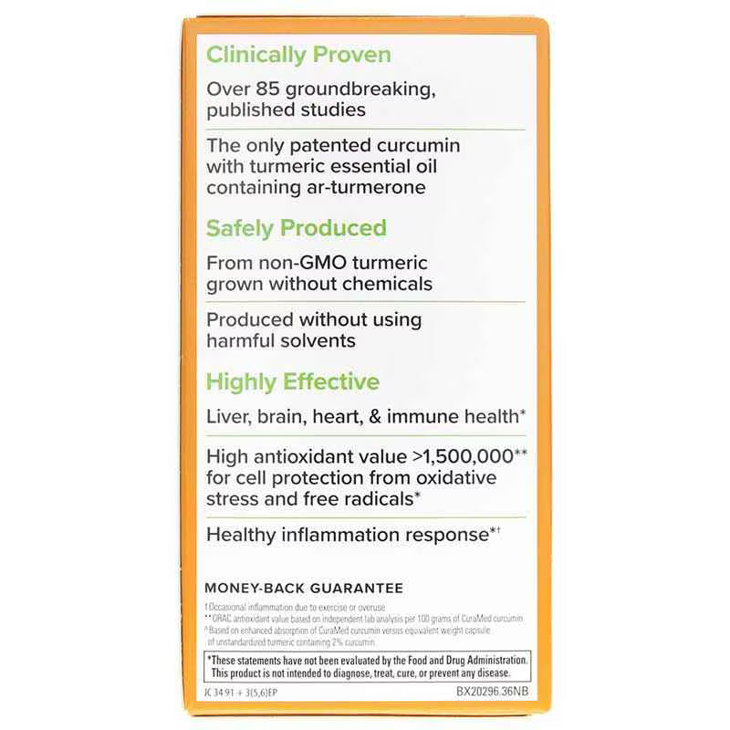 Terry Naturally CuraMed 750 mg 60 Softgels