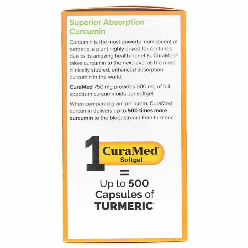 Terry Naturally CuraMed 750 mg 60 Softgels