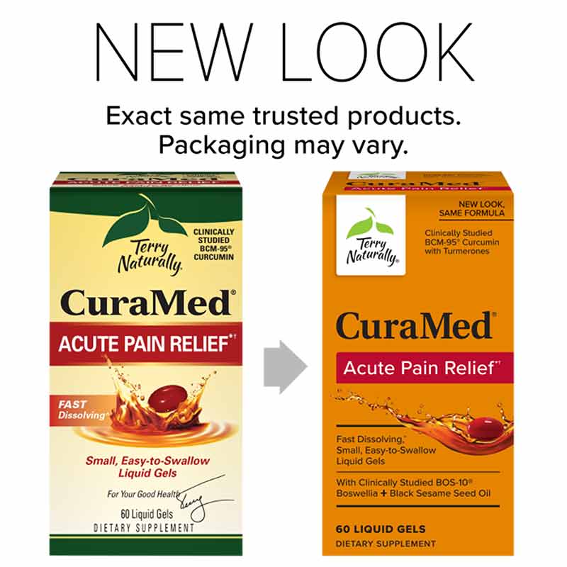 Terry Naturally CuraMed Acute Comfort 60 Liquid Gel Capsules