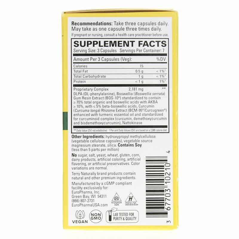 Terry Naturally Curamin 21 Capsules