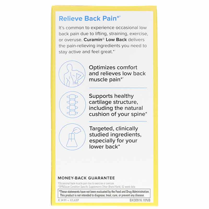 Terry Naturally Curamin Low Back 60 Capsules