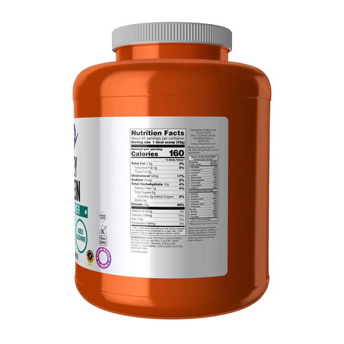 NOW Sports Whey Protein Creamy Chocolate Powder 6 lb