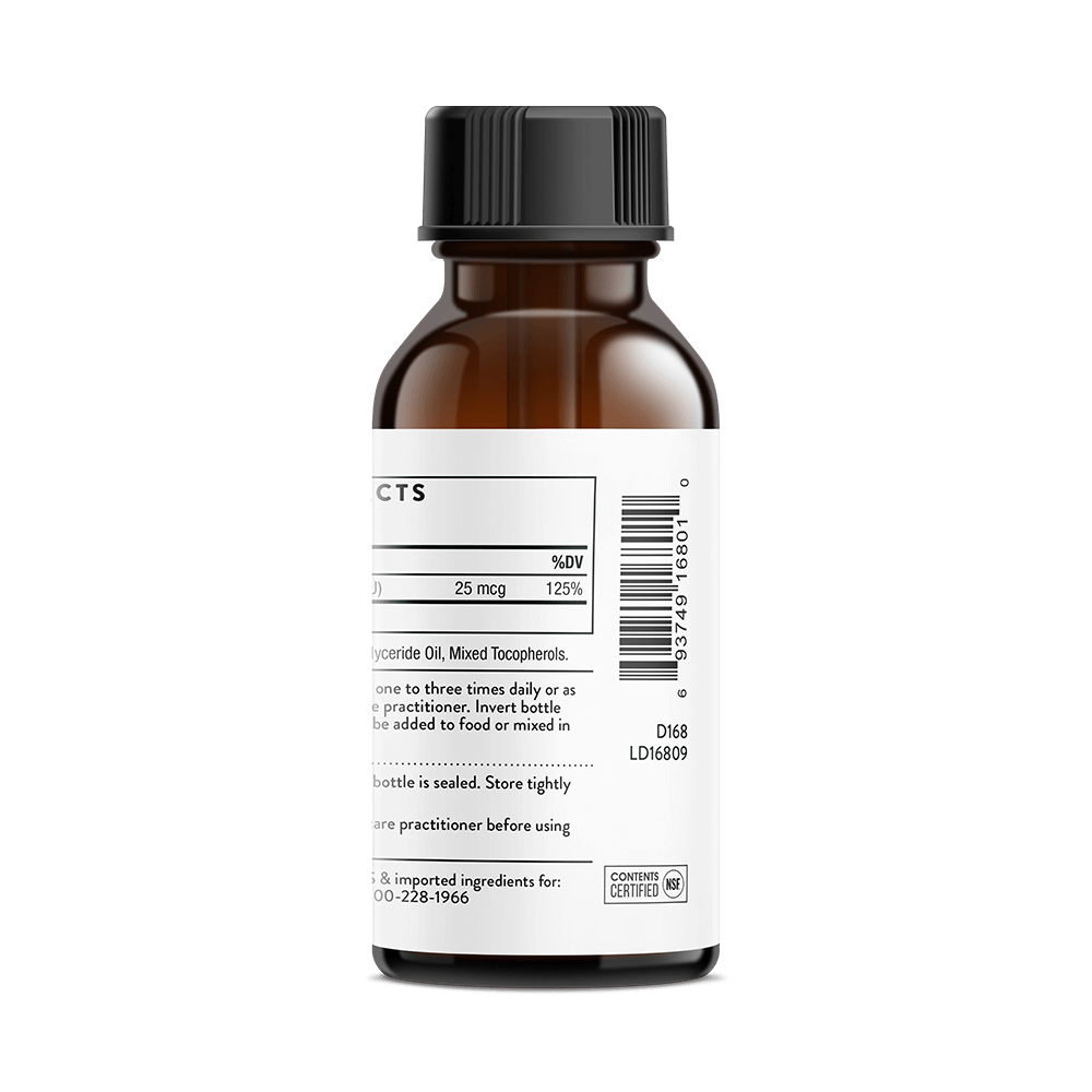 Thorne Vitamin D Liquid - 1 fl. oz 30 ml