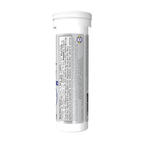 NOW Sports Effer-Energy Effervescent Tropical Punch 10 Tablets