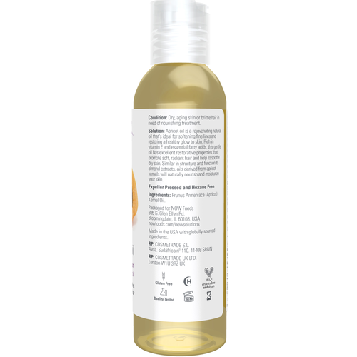 Now Solutions Apricot Oil 4 fl oz