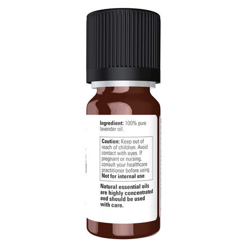 NOW Foods Lavender Essential Oil 10 ml | Pure Lavandula Angustifolia | Travel Size