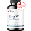Designs for Health OmegAvail Synergy 180 softgels front label