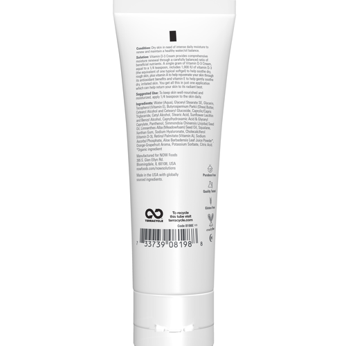Now Solutions Vitamin D-3 Cream 1,000 IU per gram 4 oz