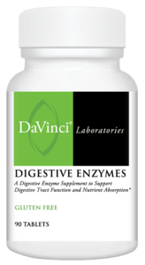 DaVinci Labs Digestive Enzymes — 90 Tablets product packaging