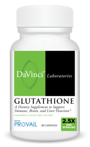 DaVinci Labs Glutathione — 30 Capsules product packaging