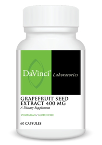 DaVinci Labs Grapefruit Seed Extract 400 mg — 60 Capsules product packaging