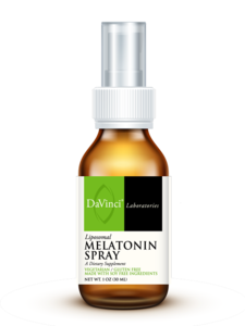DaVinci Labs Liposomal Melatonin Spray — 1 fl oz product packaging