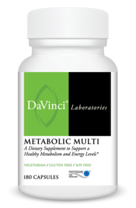 DaVinci Labs Metabolic Multi — 180 Capsules product packaging