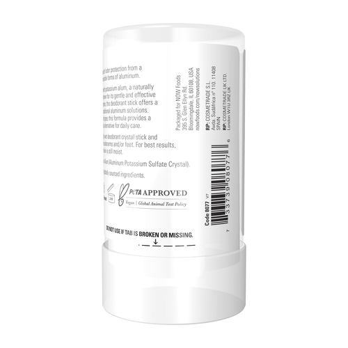 Now Solutions Nature's Deodorant Stick Stone 4.25 oz