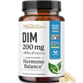 SMNutrition DIM 200 mg + BioPerine 60 Capsules official front label