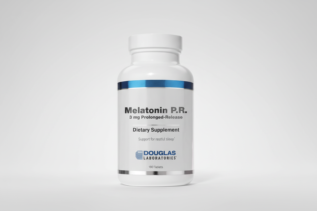 Douglas Laboratories Melatonin P.R. 3 mg (Prolonged-Release) - 180 Tablets