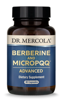 Dr. Mercola Berberine with MicroPQQ Advanced 30 Capsules packaging
