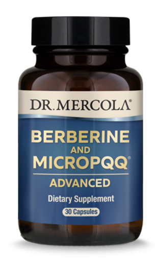 Dr. Mercola Berberine with MicroPQQ Advanced 30 Capsules packaging