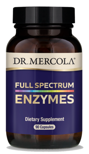 Dr. Mercola Full Spectrum Enzyme 90 Capsules packaging