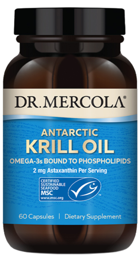 Dr. Mercola Krill Oil 60 Capsules packaging