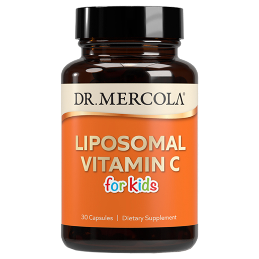 Dr. Mercola Liposomal Vitamin C for Kids 30 Capsules packaging