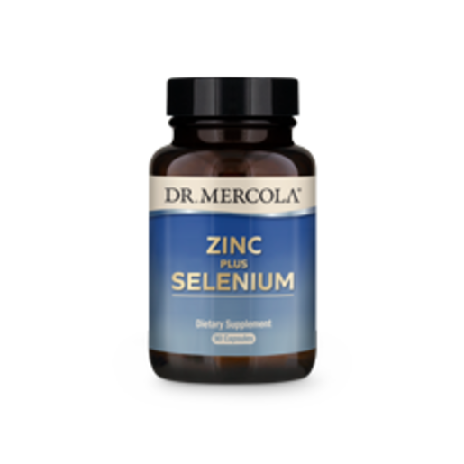 Dr. Mercola Zinc Plus Selenium 90 Capsules packaging