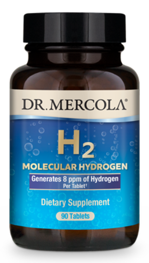 Dr. Mercola H2 Molecular Hydrogen 90 Tablets packaging