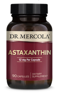 Dr. Mercola Organic Astaxanthin 12 mg 90 Capsules packaging