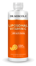 Dr. Mercola Liposomal Vitamin C Citrus Vanilla 15.2 fl oz packaging