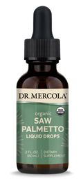 Dr. Mercola Organic Saw Palmetto 2 fl oz packaging