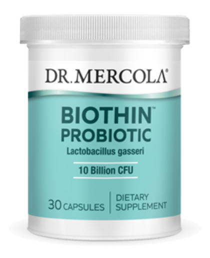 Dr. Mercola Biothin Probiotic 30 Capsules packaging