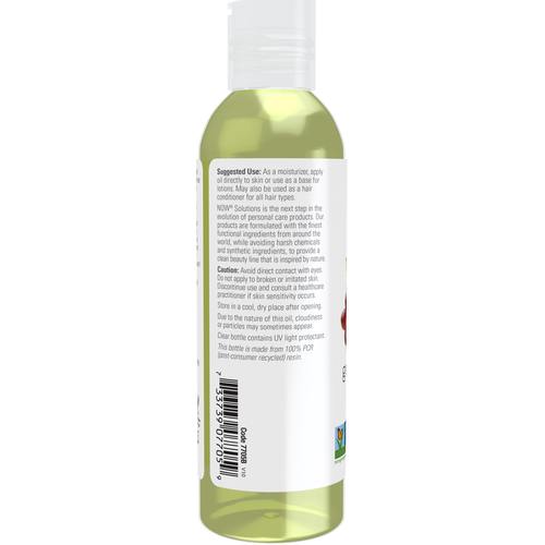 NOW Solutions Pure Grapeseed Oil 4 fl oz | Carrier Oil