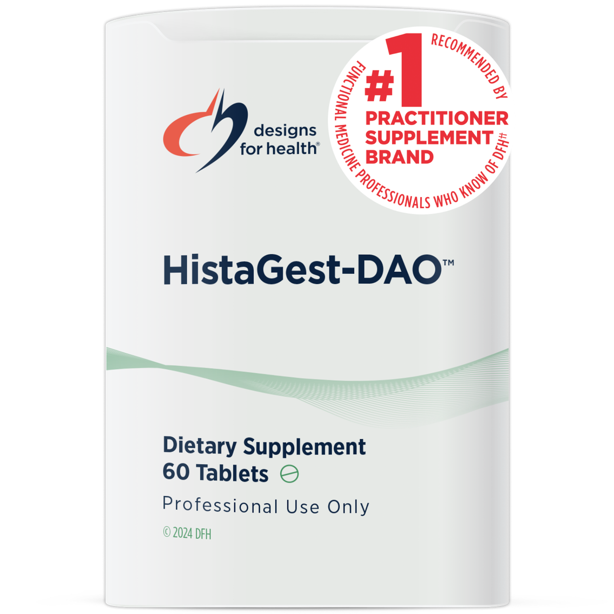 Designs for Health HistaGest-DAO 60 tablets front label