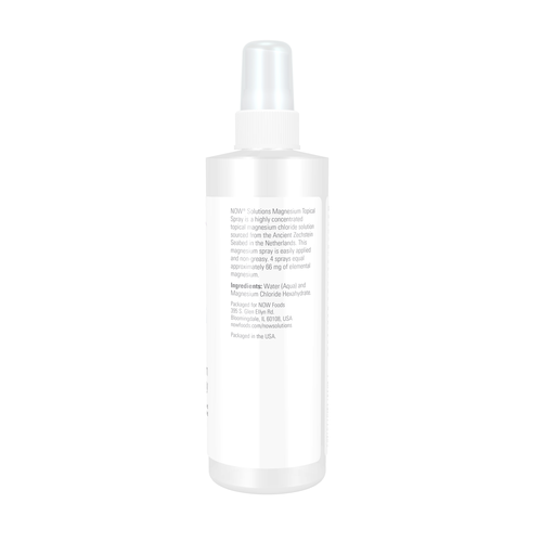 NOW Solutions Magnesium Topical Spray 8 oz