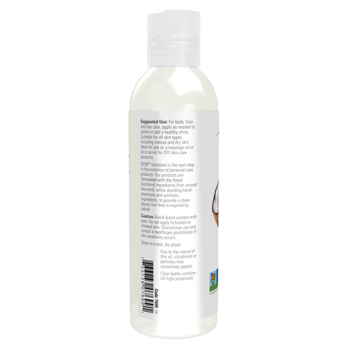Now Solutions Liquid Coconut Oil 4 oz