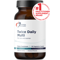 Designs for Health Twice Daily Multi 120 capsules front label