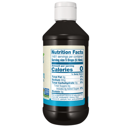 NOW Foods Organic BetterStevia Liquid Glycerite 8 oz | Value Size