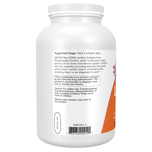 NOW Foods Lecithin 1200 mg 400 Softgels